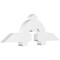 Ekena Millwork Ericson Architectural Grade PVC Gable Bracket, 60"W x 20"H x 4"D x 6"F, 8/12 Pitch GBP060X20X0406ERI00 - alternate 1